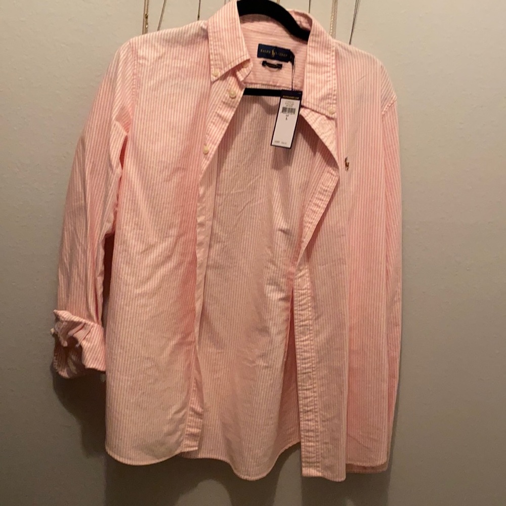 Ralph Lauren W button up Polo